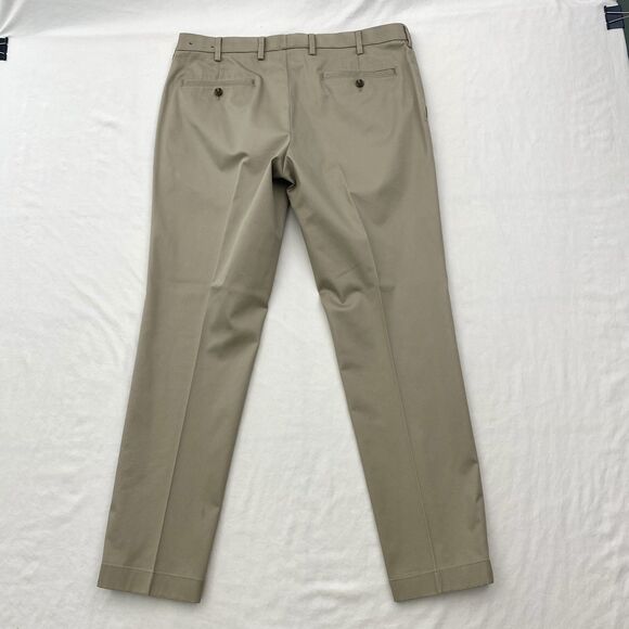 Brooks Brothers Pants Mens 34x30 Khaki Lightweight Chino Stretch Advantage Soho - Picture 2 of 11